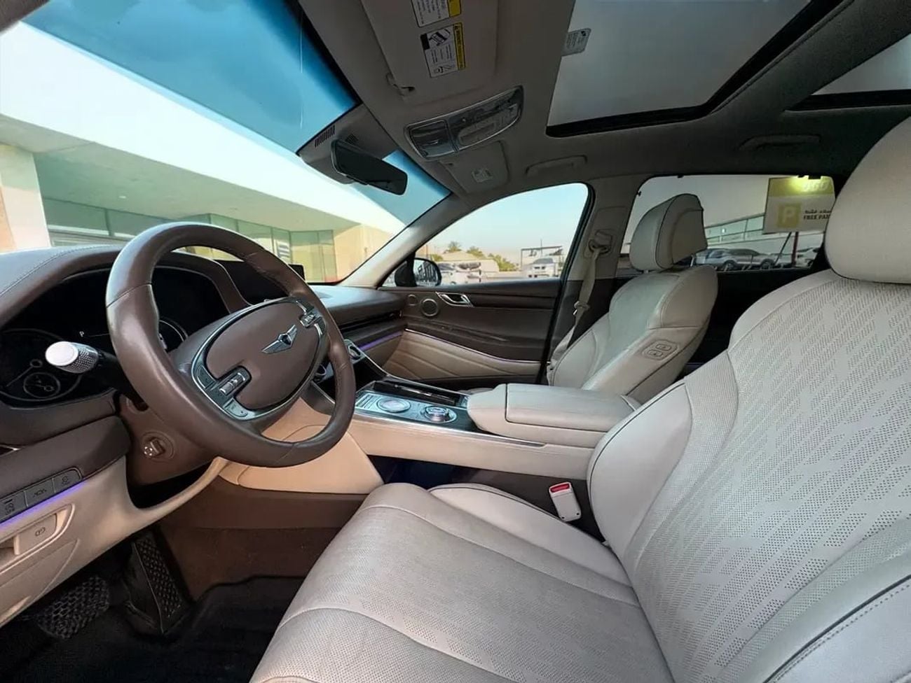جينيسس GV80 STD (NON GCC) AED 1,590 P.M | 0% DOWN PAYMENT | GENESIS GV80 BASE | 2.5T I4 RWD | 2021