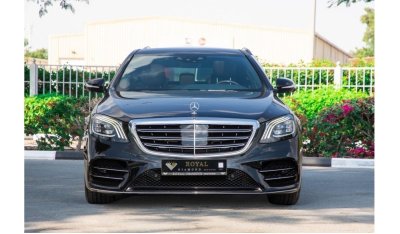 Mercedes-Benz S 450 Std Mercedes Benz S450 AMG kit GCC 2019 Under Warranty Free of Accident