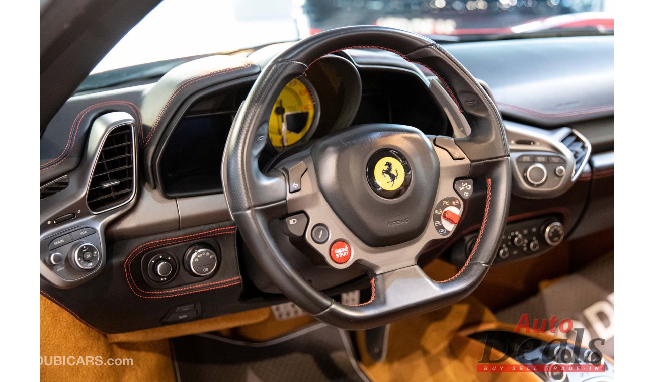 Ferrari 458 SPIDER | 2015 | GCC | WARRANTY