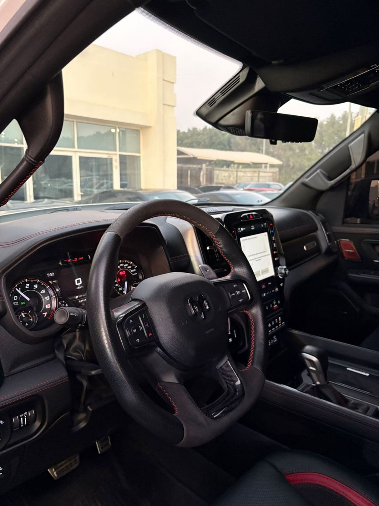 RAM 1500 TRX DODGE RAM TRX 6.2 L supercharged GCC 2022 Service History ( Under Warranty Oriainal Paint 707hp Full