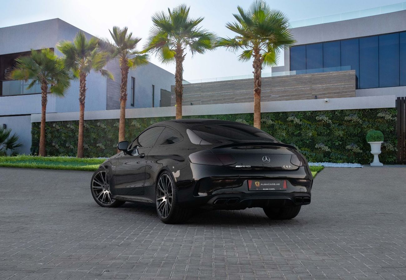 Mercedes-Benz C 63 Coupe 63s Coupe Brabus Alloys | 3,525 P.M  | 0% Downpayment | Brabus Alloys!