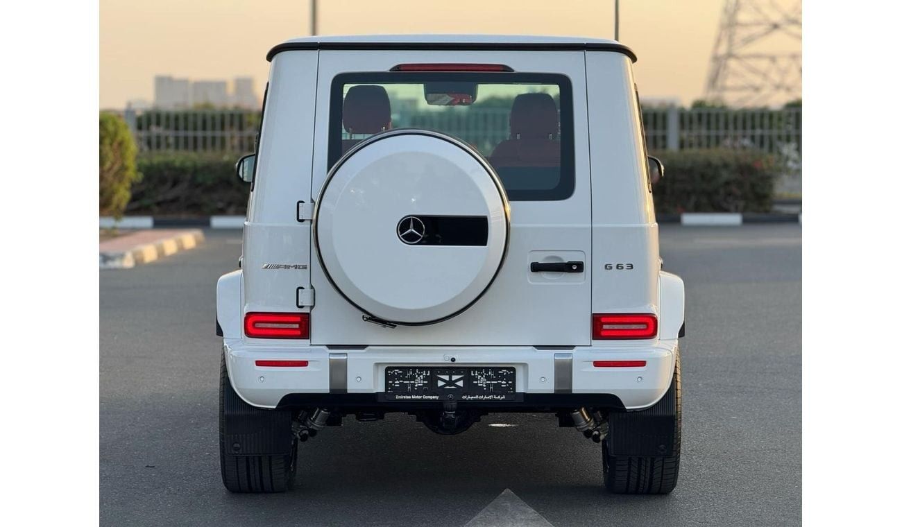مرسيدس بنز G 63 AMG GCC SPEC UNDER WARRANTY AND SERVICE CONTRACT