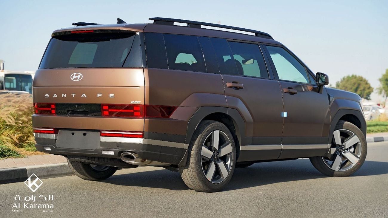 Hyundai Santa Fe 2.0T -  Dual Sunroof - Wireless Charger - Rear Camera - Leather Seats - 20" Alloy Wheels