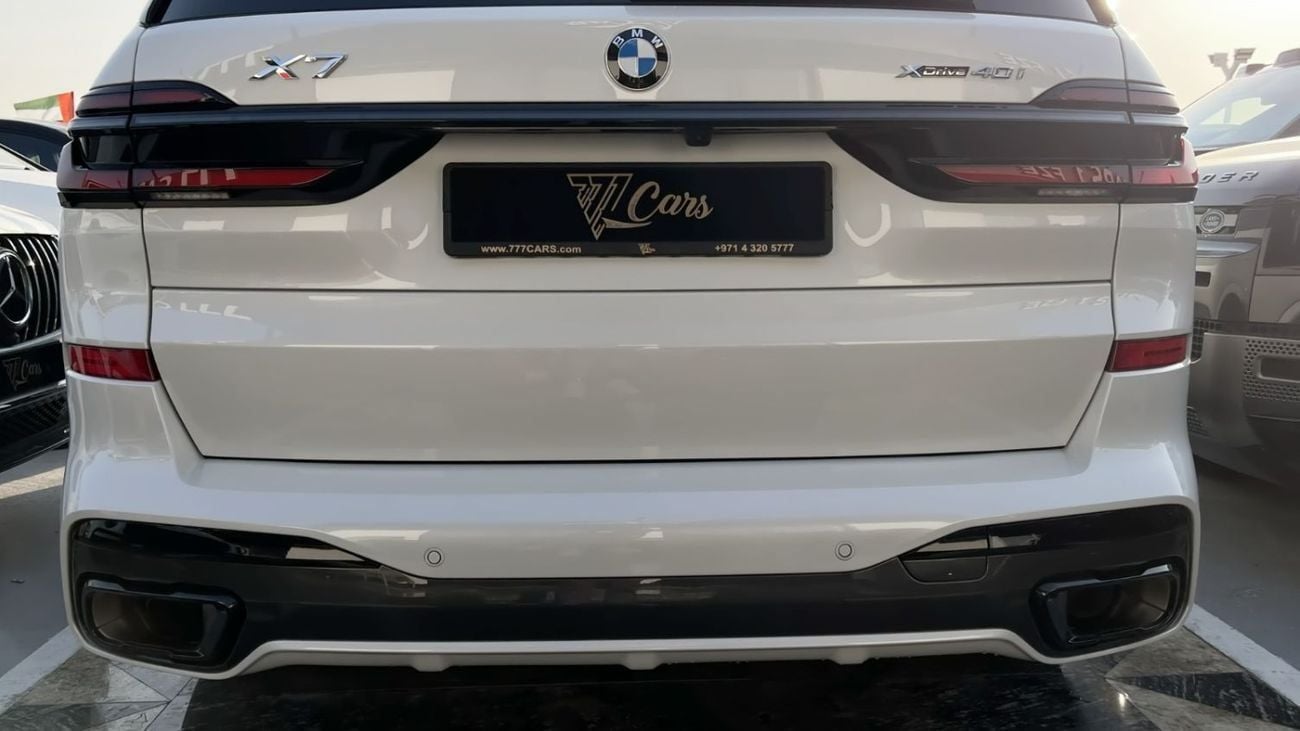 بي أم دبليو X7 xDrive40i Luxury M Sport Package 3.0L