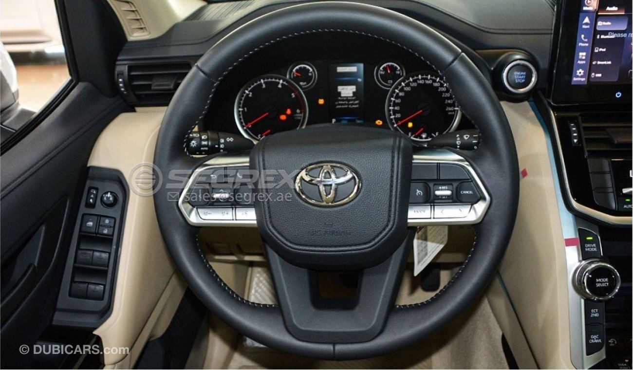Toyota Land Cruiser LC300 3.3L DSL 4WD AT with rear differential lock, sunroof, 20R Alloy wheel, 360 (Export only)