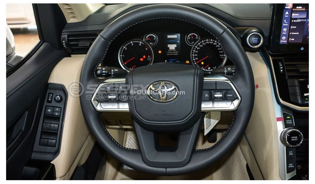 Toyota Land Cruiser LC300 3.3L DSL 4WD AT with rear differential lock, sunroof, 20R Alloy wheel, 360 (Export only)