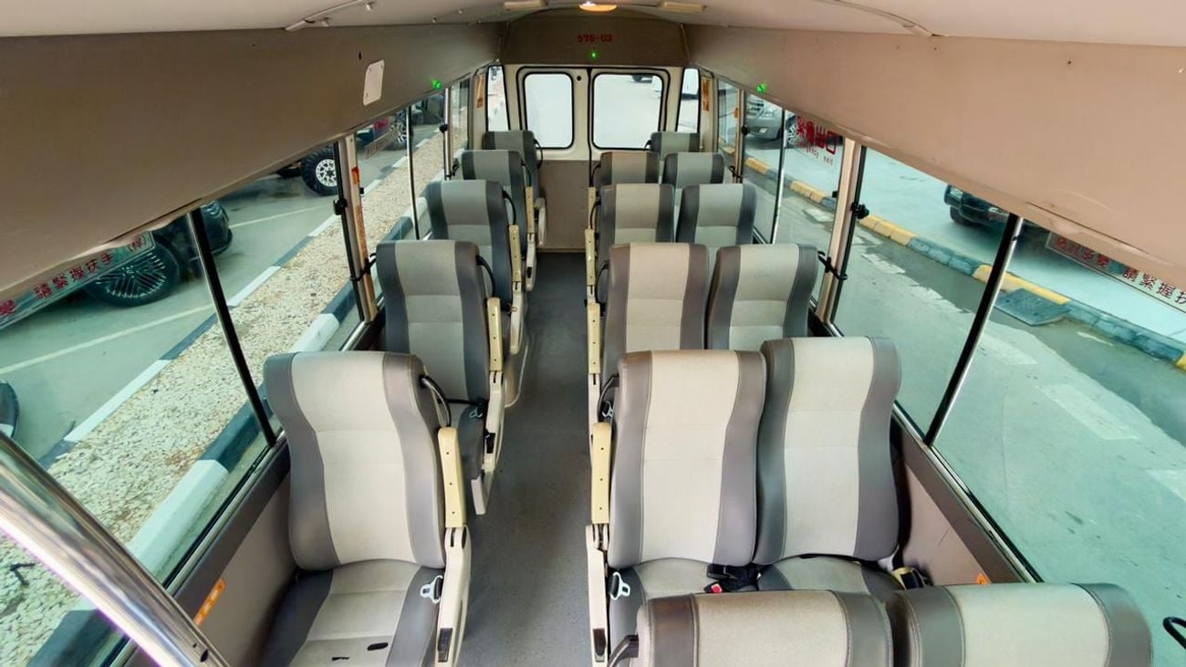 Toyota Coaster Fully luxury seats fully covered by cameras