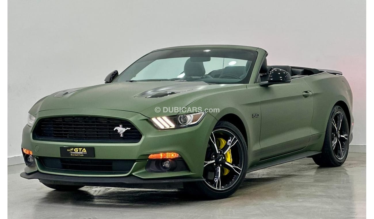 Ford Mustang GT Premium 2017 Ford Mustang GT California Special Convertible V8, July 2023 Ford Warranty, Full Age