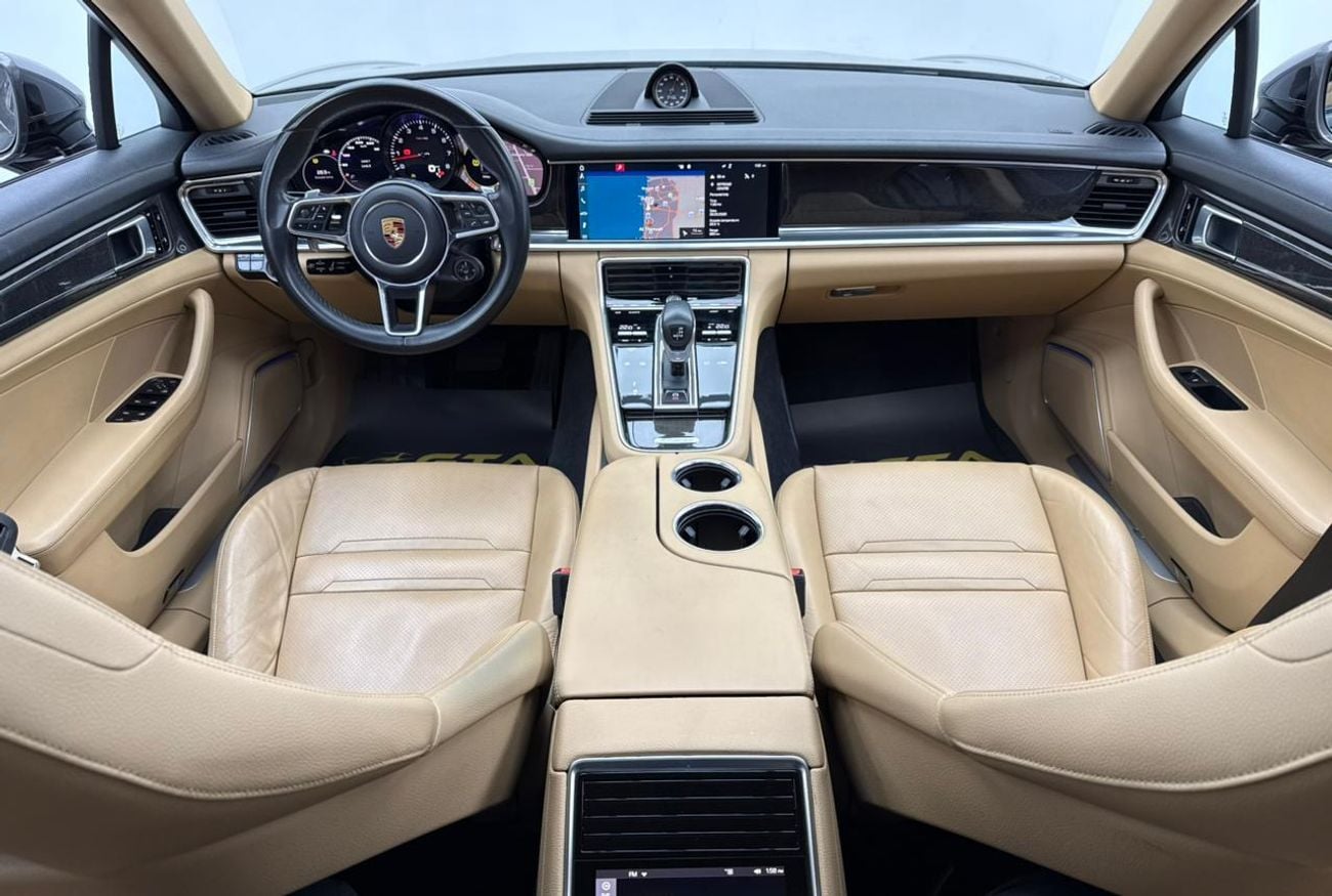 بورش باناميرا 2018 Porsche Panamera, Full Porsche Service History, Sport Chrono Package, Fully Loaded, GCC