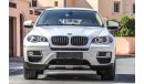 BMW X6 X-Drive 35i 2014 GCC Warranty with Zero Down-Payment.