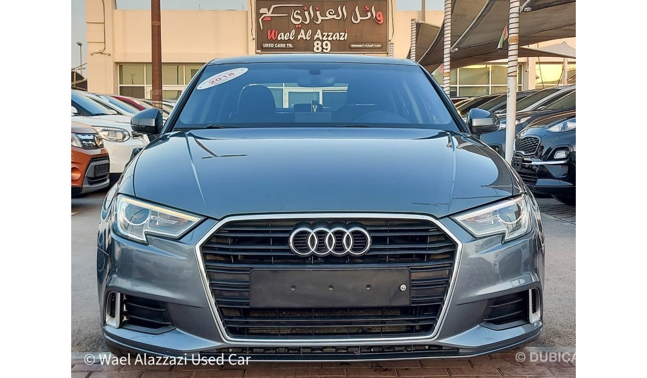 Audi A3 30 TFSI اودي A3 خليجي 2018 بدون حوادث نهائيا نظيفه جدا من الداخل والخارج  نظيفه جدا من الداخل و الخا