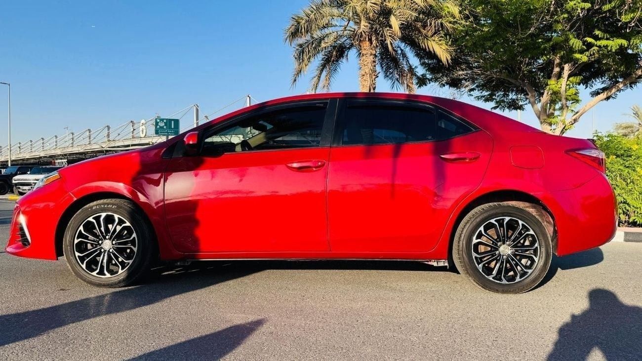 Toyota Corolla GOOD CONDITION | 1.8L PETROL ENGINE | LHD | 2018 | BLOOD RED BODY COLOR | REAR VIEW CAMERA | AUTOMAT