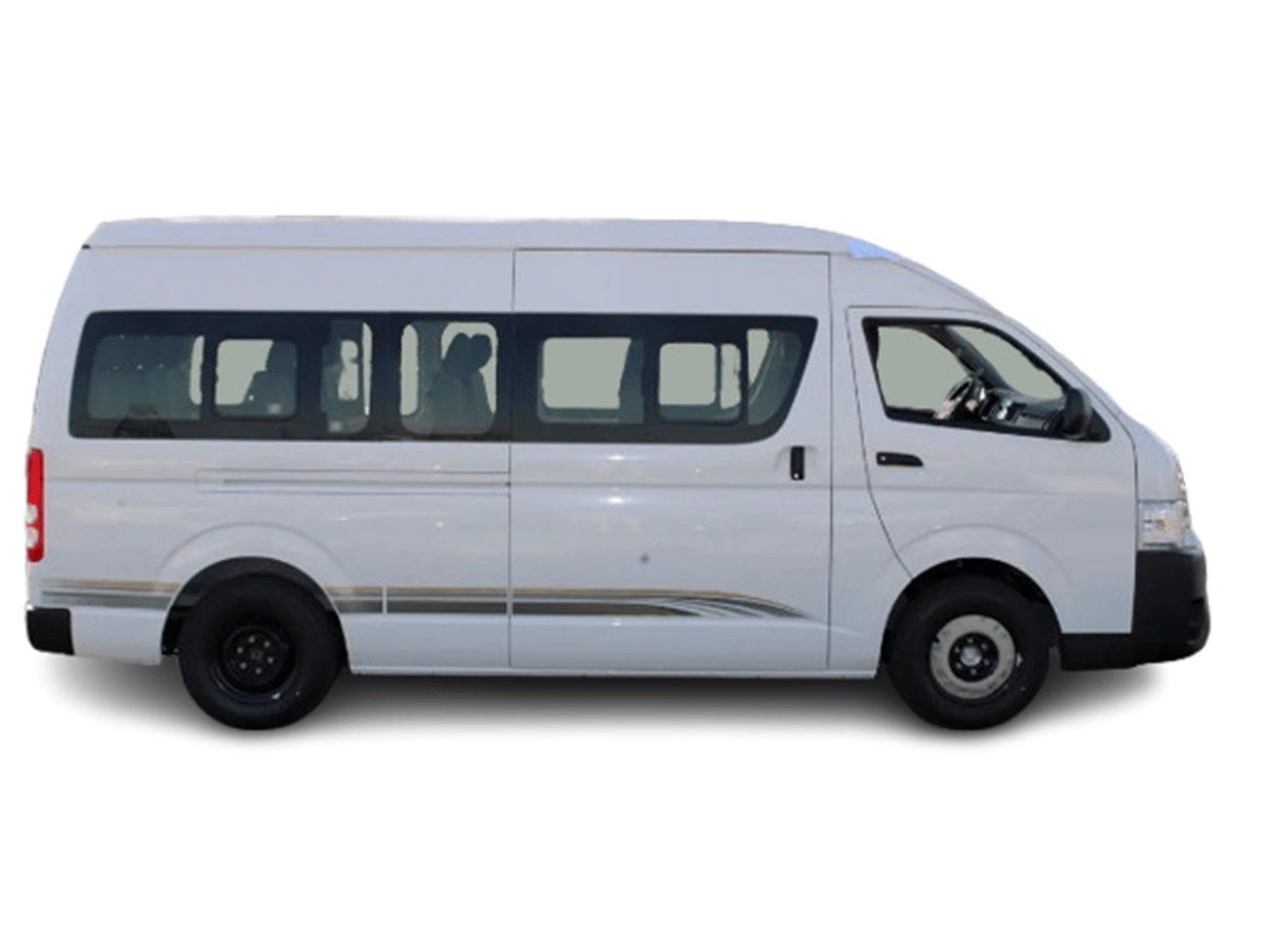 تويوتا هاياس Hiace Old Shape Hrf ECTWFR008 – 2026 Toyota Hiace Passenger Van – High Roof – Old Shape – 2.7L Petrol Manual – White