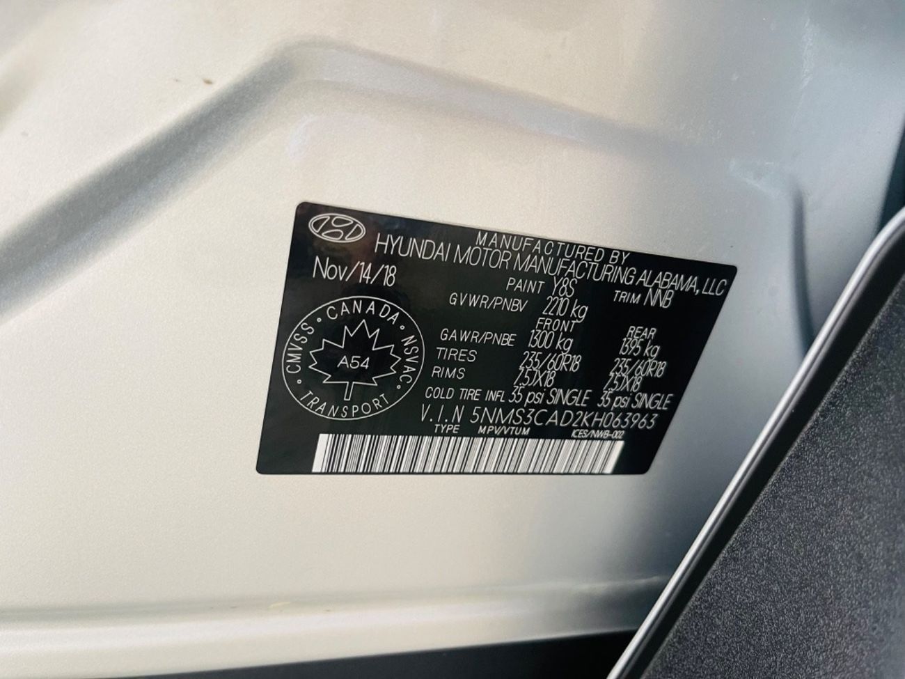 Hyundai Santa Fe GL Panorama AWD leather push