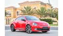 Volkswagen Beetle Sport - Fully Loaded! - Immaculate Condition! - AED 1,058 Per Month! - 0% DP