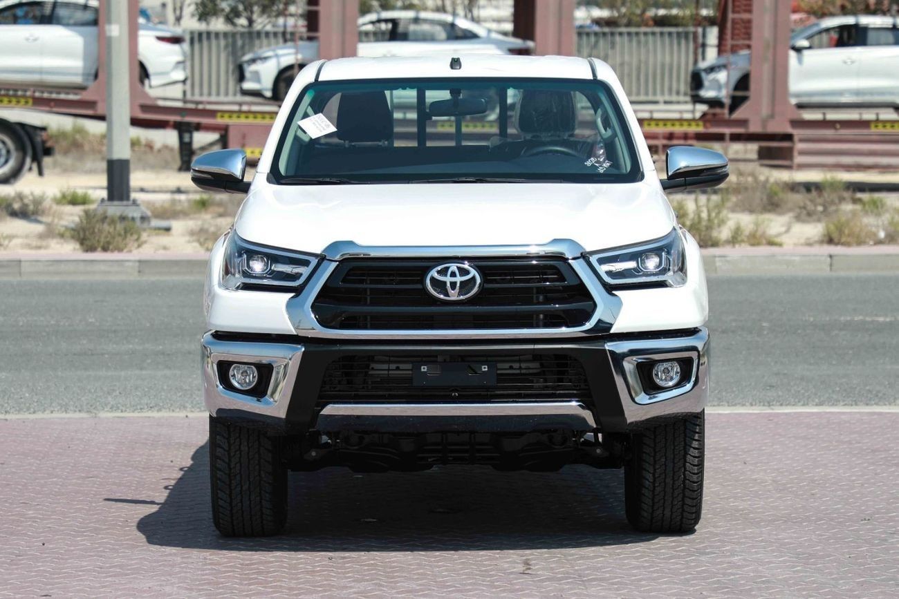 Toyota Hilux 2025 TOYOTA HILUX 2.7 LONG BODY - SUPER WHITE inside RED | Export Only