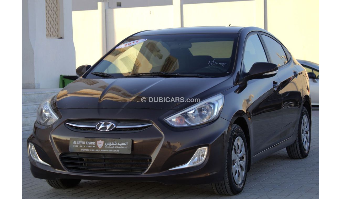 Hyundai Accent GL Hyundai Accent 2017 GCC in excellent condition