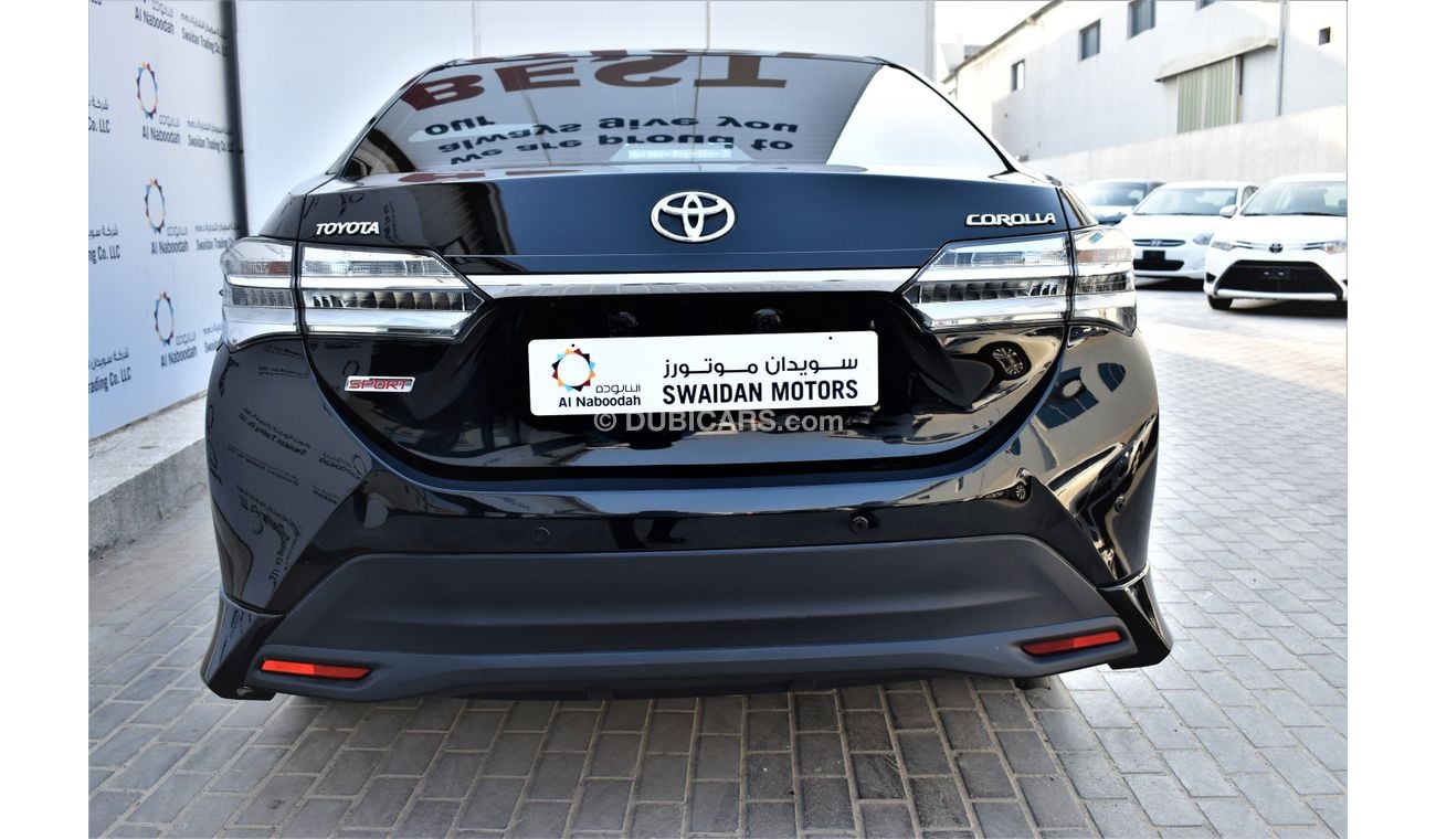 تويوتا كورولا 1.6L SPORT 2018 GCC SPECS WITH DEALER WARRANTY