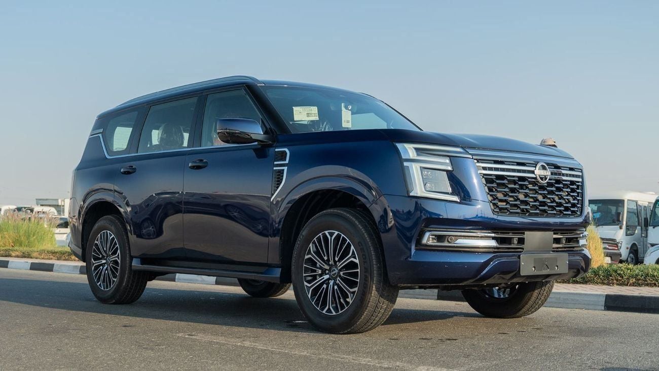 نيسان باترول 2026 Nissan Patrol SE Platinum 3.8L AT Petrol (Blue-Red) (Export Only)