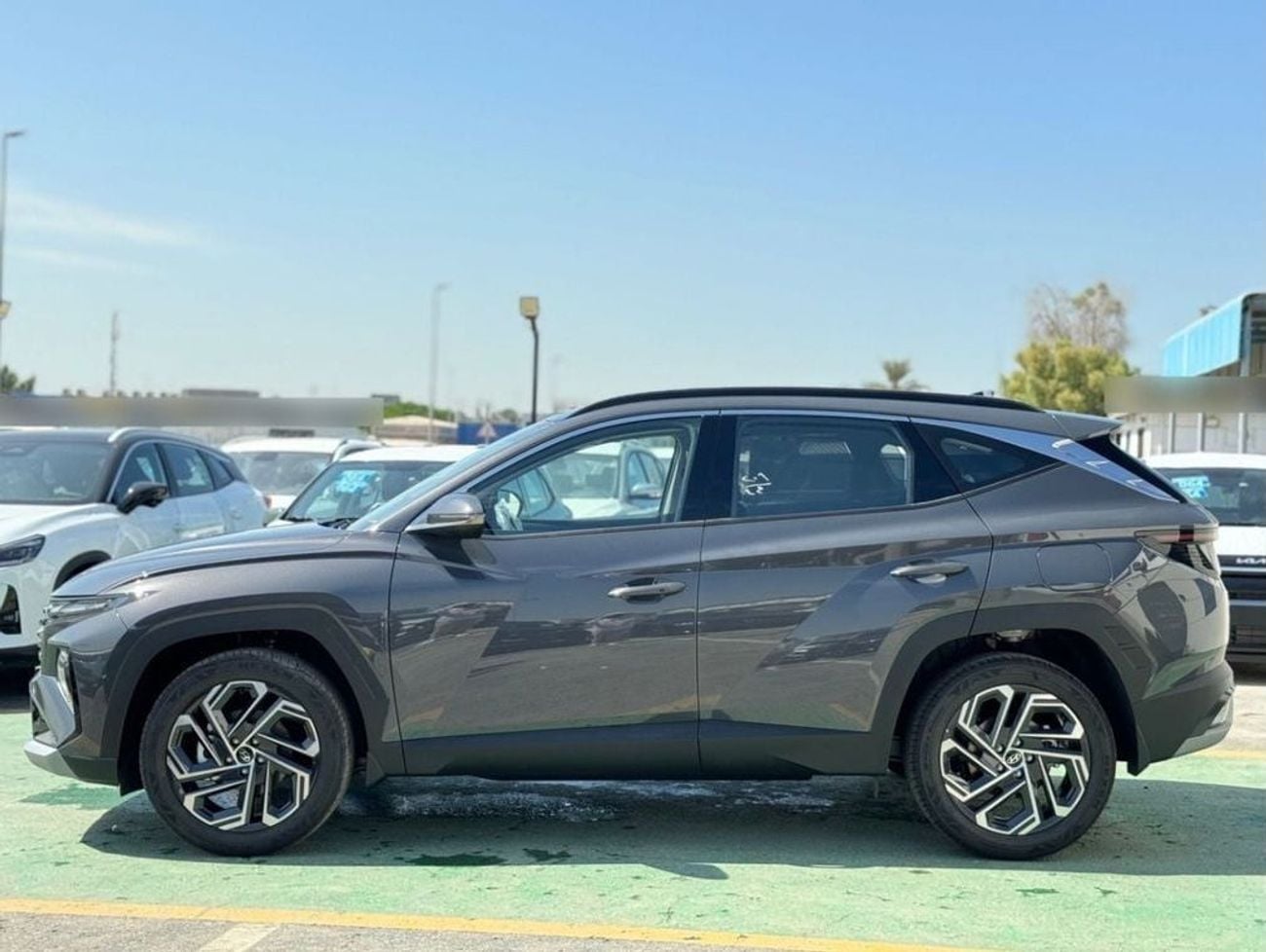 هيونداي توسون PREMIUM HYUNDAI TUCSON 1.6T - 2025 MODEL - GRAY COLOR
