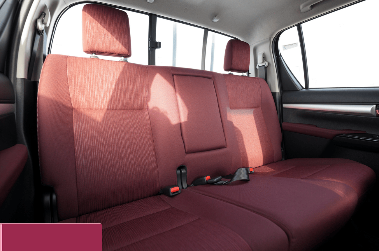 Toyota Hilux ECTP2M019 – 2025 Toyota Hilux Double Cab Pick Up GLX -  2.7L Petrol Auto – White with Red Interior –