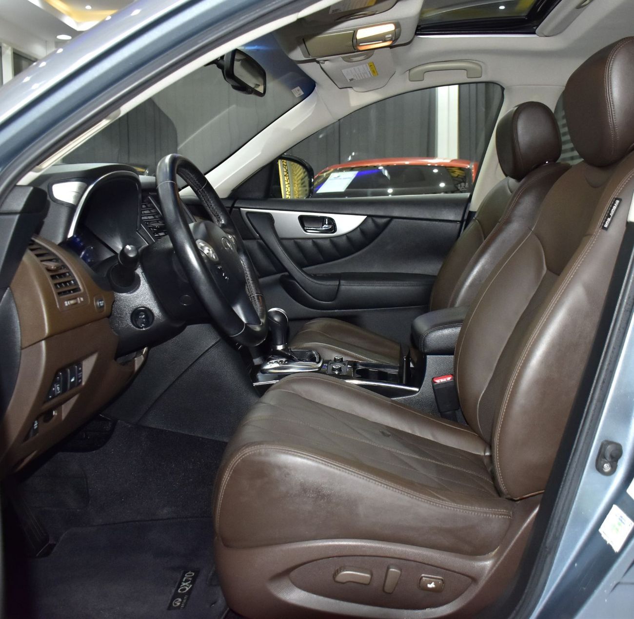 Infiniti QX70 EXCELLENT DEAL for our Infiniti QX70 ( 2020 Model ) in Silver Color GCC Specs