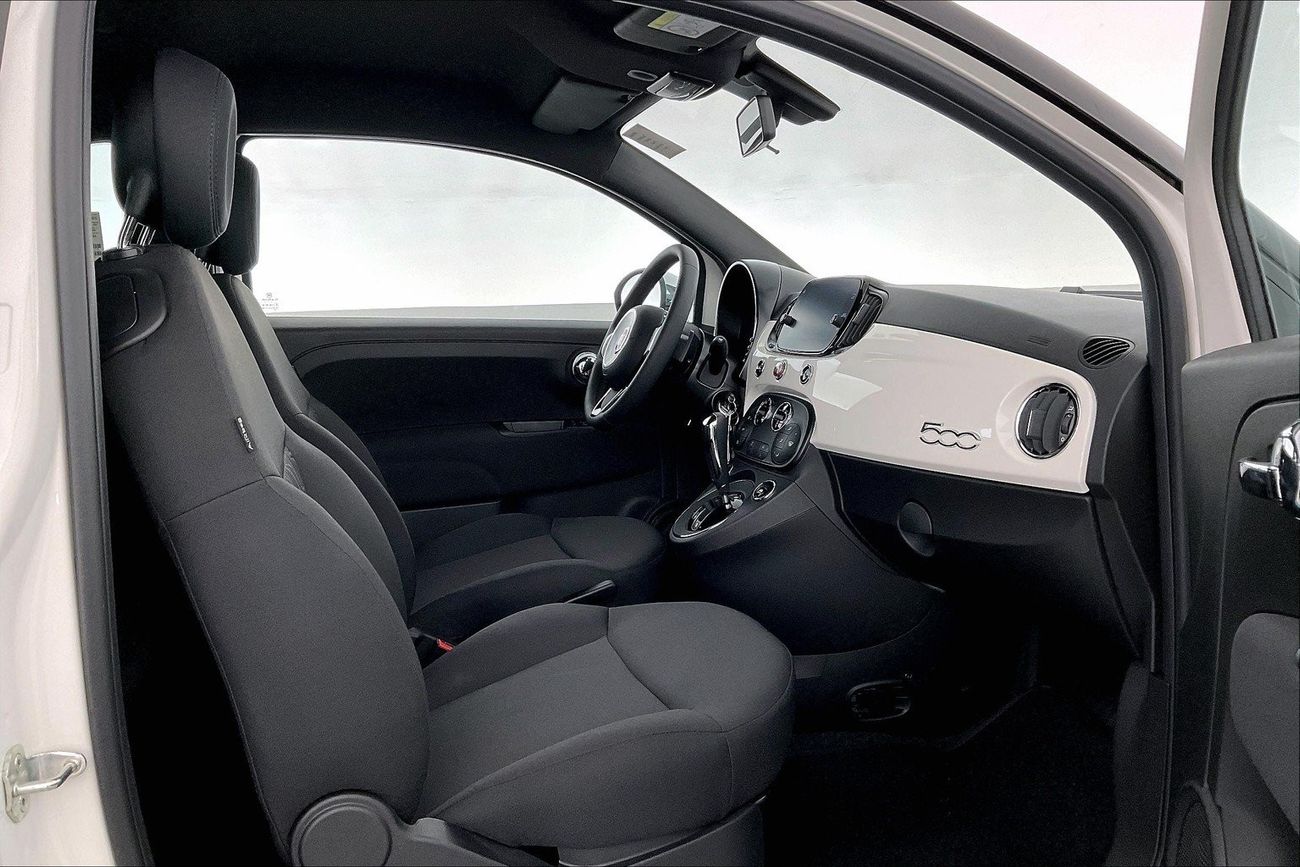 فيات 500 Standard | سنة ضمان مجانية | نسبة التمويل 1.99% | سياسة الإعادة بعد 7 أيام