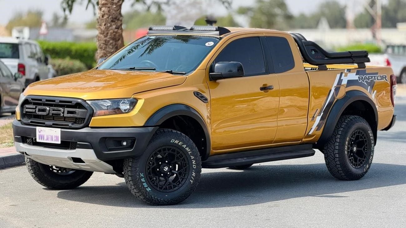 فورد رانجر 2019| 3.2L DIESEL ENGINE | AT | RHD | GTK 4X4 SPORT BAR | ROOF MOUNTED LED LIGHTS | PREMIUM LEATHER