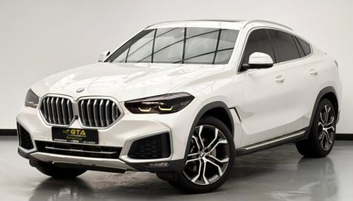 BMW X6 2021 BMW X6 xDrive40i M-Sport, 1 Years Warranty Unlimited Km, BMW Full Service History, GCC