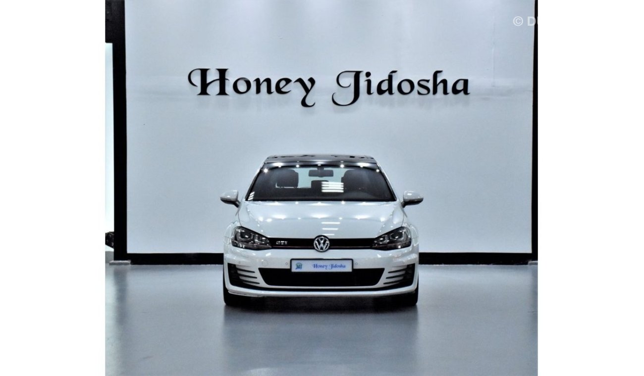 Volkswagen Golf EXCELLENT DEAL for our Volkswagen GTi ( 2016 Model! ) in White Color! GCC Specs