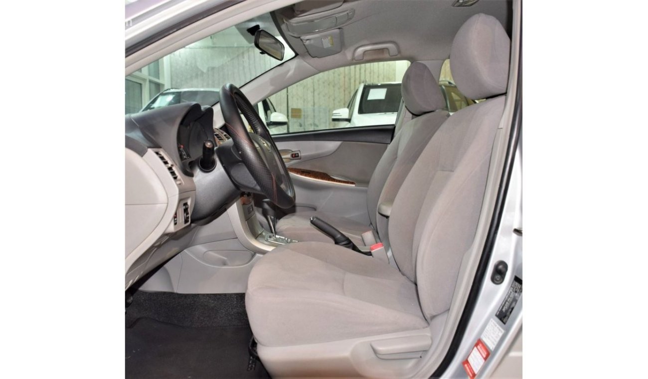تويوتا كورولا UPDATED LAST SERVICE from the AGENCY! Toyota Corolla XLi 1.6L 2011 Model!! in Silver Color! GCC Spec