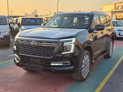 Nissan Patrol LE PLATINUM CITY Nissan Patrol LE Platinum363 3.5l twin turbo A/T 4WD SUV GCC Black Color 2026 Model
