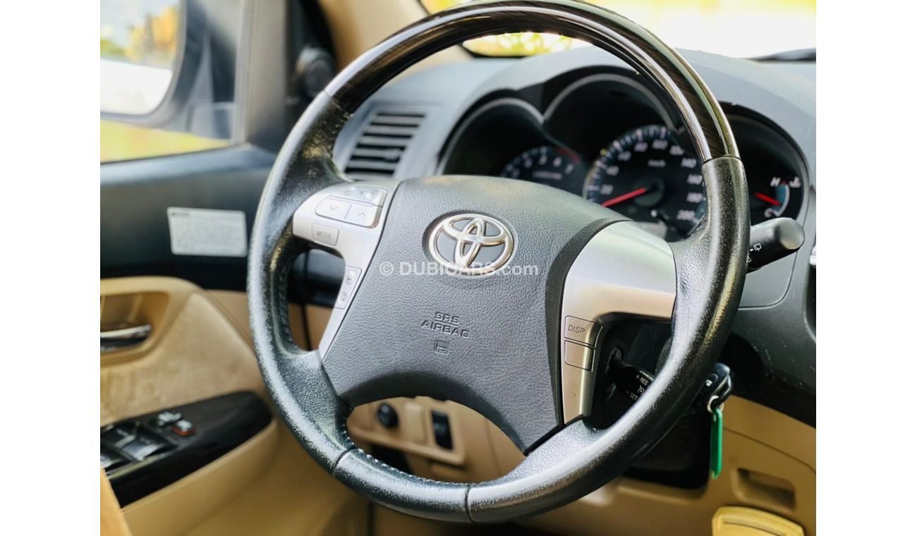 Toyota Fortuner GXR 1270 P.M FORTUNER 4.0 ll ORIGINAL PAINT ll 0% DP ll GCC ll WELL MAINTAINED