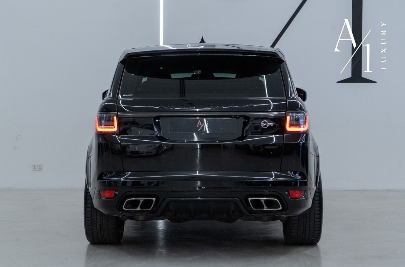 لاند روفر رينج روفر سبورت 2019 Range Rover SVR, Fully Loaded, Excellent Condition, Carbon Fibre Package, GCC Spec