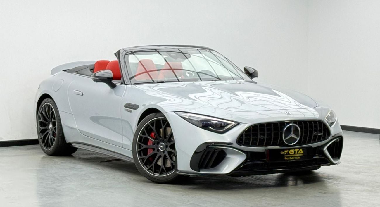 Mercedes Benz SL55 AMG  2022 Mercedes Benz SL55 AMG 4MATIC+, 2028 Mercedes Warranty, Full MB Service History, GCC
