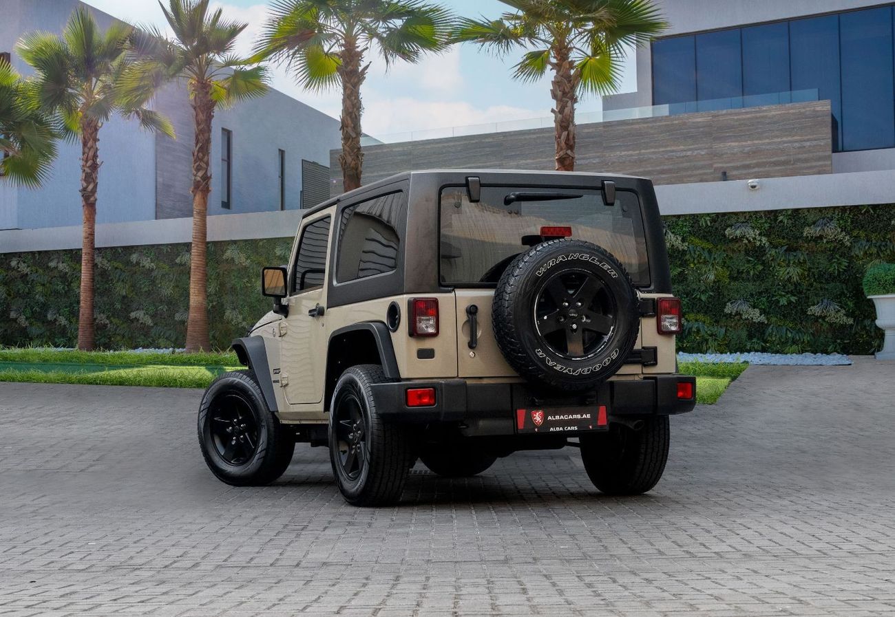 جيب رانجلر Sport 3.6L A/T | 1,586 P.M  | 0% Downpayment | Well Maintained