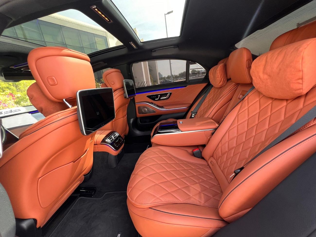 Mercedes-Benz S 500 Mercedes S500L AMG Rear-Wheel Steering Head Up-Display  360 Camera Panoramic Full option GCC 2023 7,