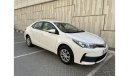 Toyota Corolla 1.6L | GCC | EXCELLENT CONDITION | FREE 2 YEAR WARRANTY | FREE REGISTRATION | 1 YEAR COMPREHENSIVE I