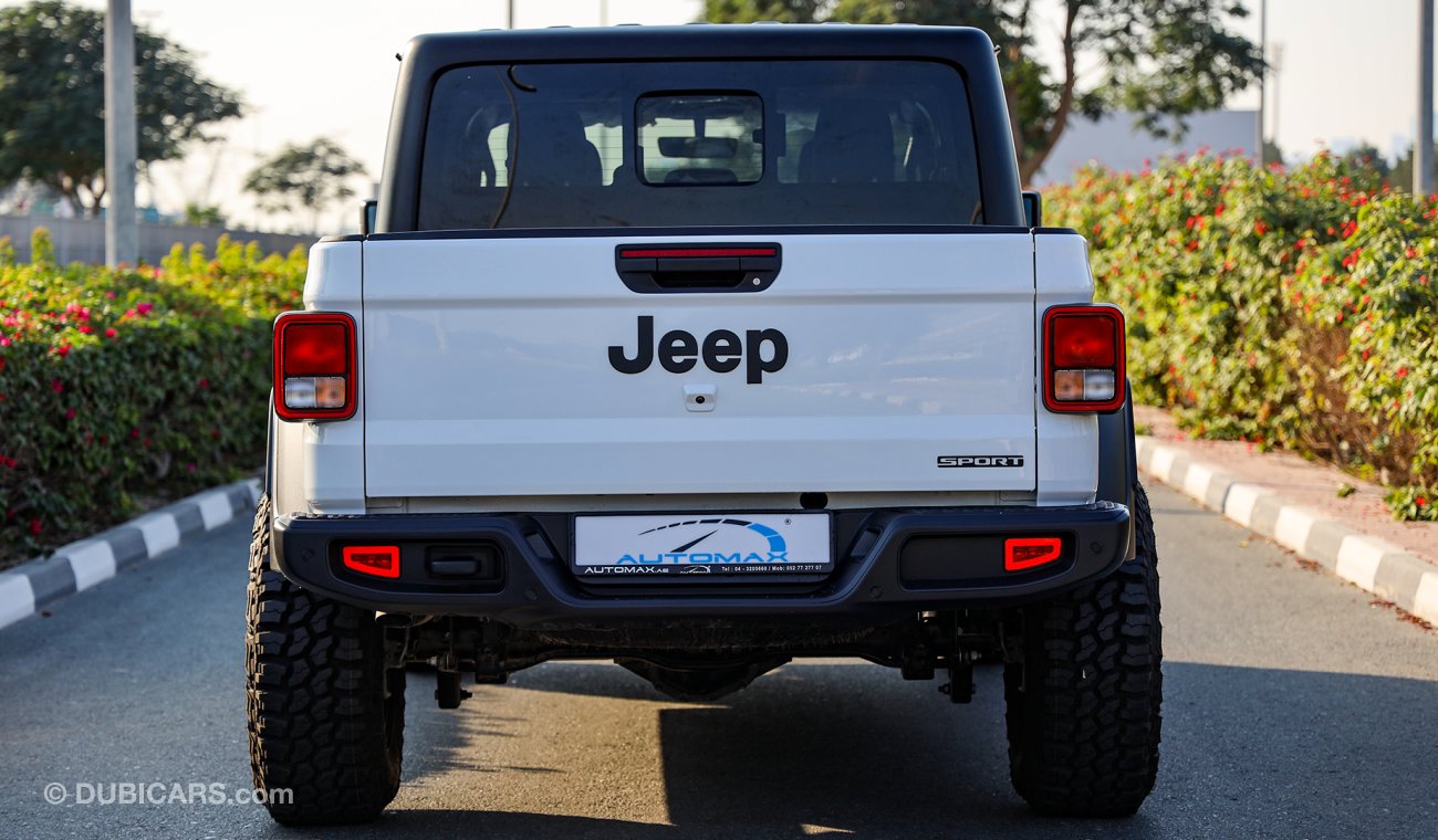 Jeep Gladiator 2020  Sport 4X4, 3.6L V6 GCC, 0km , W/ 3 Yrs or 60K km Warranty @ Trading Enterprises