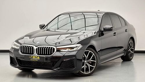 BMW 520i 2023 BMW 520i M-Sport M-Kit, Sep/2028 BMW Warranty + Service Contract, BMW Full Service History, GCC
