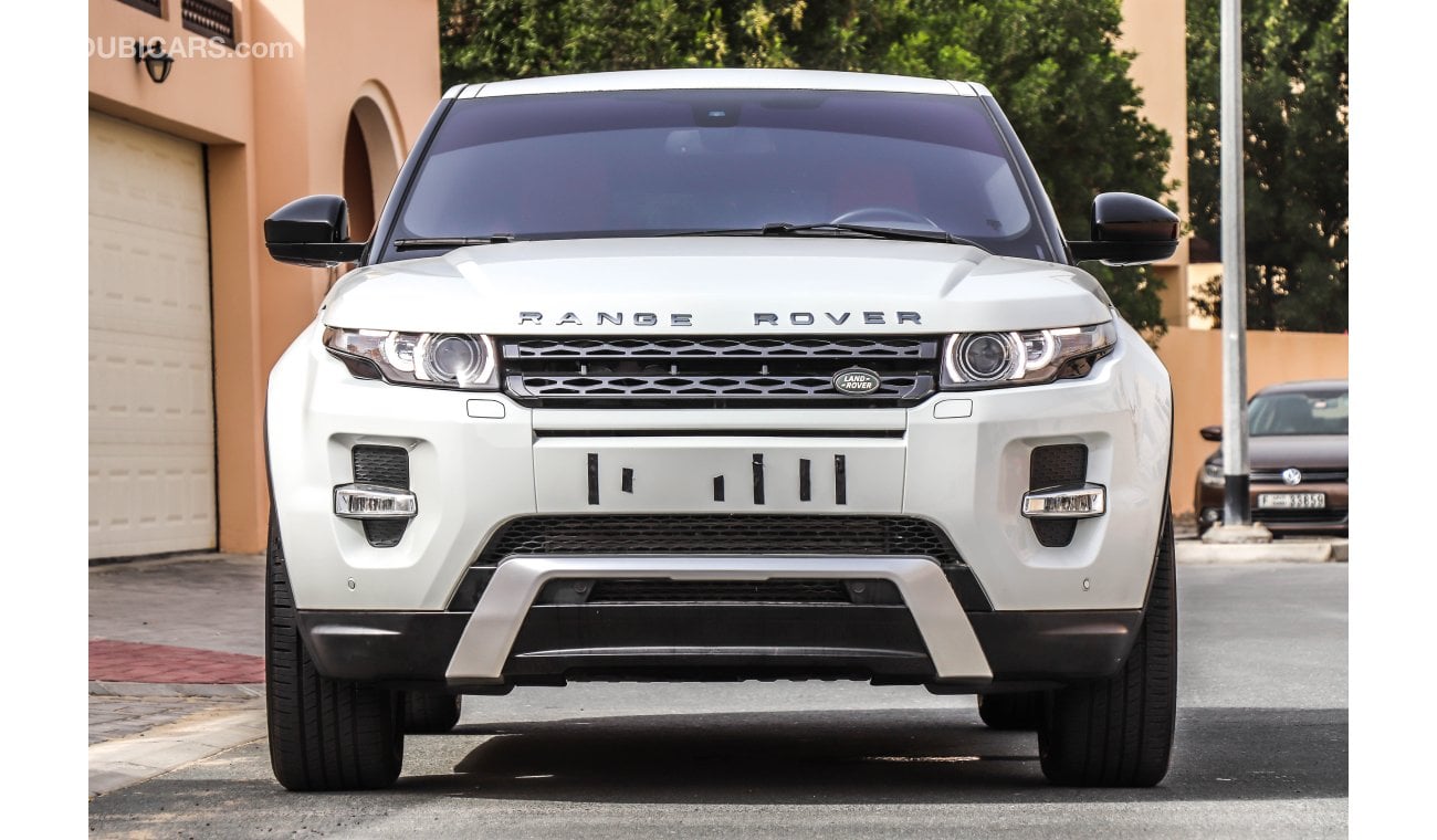 Land Rover Range Rover Evoque Dynamic 2015 GCC under Agency Warranty with Zero Down-Payment.