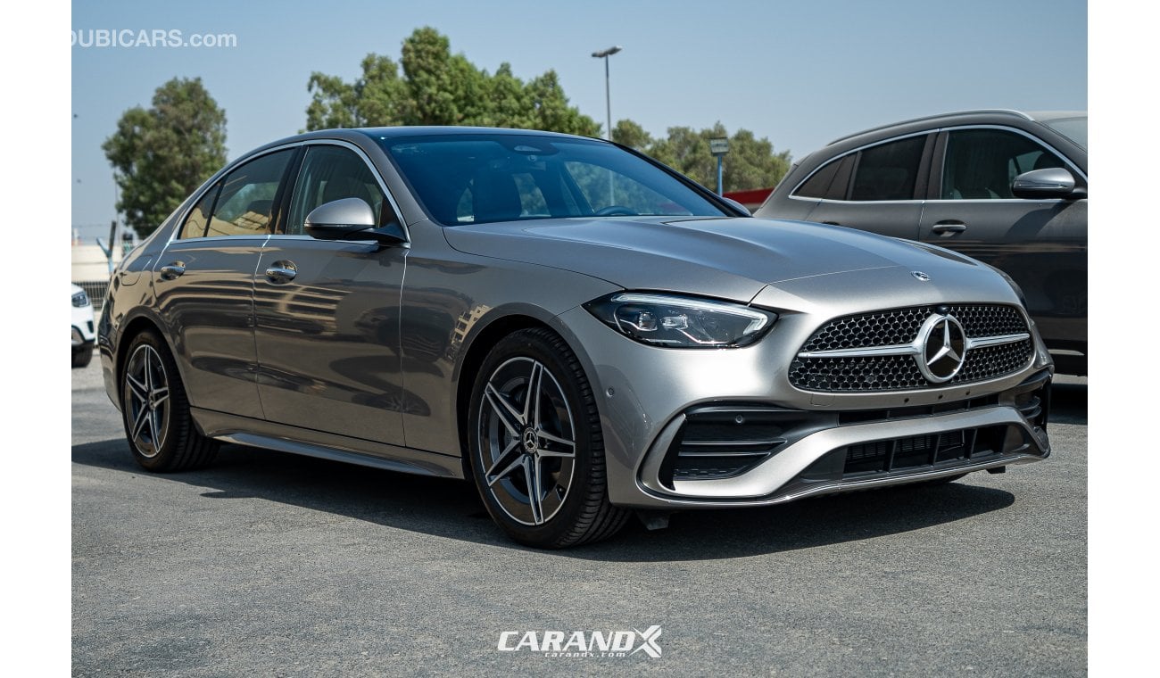 مرسيدس بنز C200 Sport 2022 Mojave Silver With Sunroof