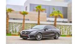 Mercedes-Benz E 400 Coupe 2,114 P.M (4 Years) | 0% Downpayment | Low Mileage!