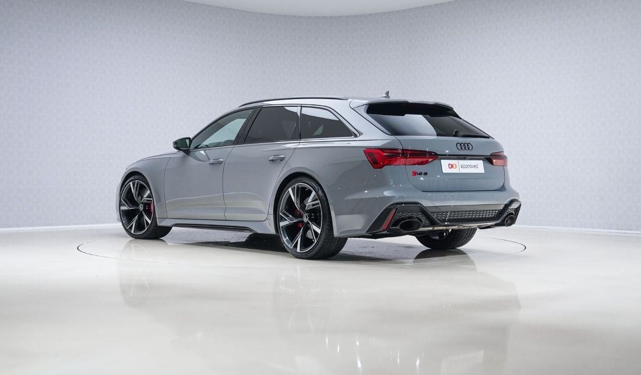 Audi RS6 TFSI Quattro - AED 6,303 P/M - 2 Years Warranty