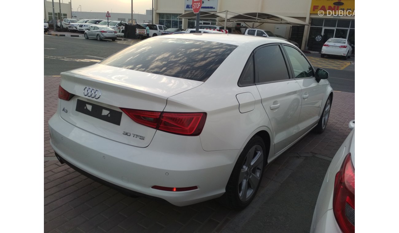 Audi A3 WHITE 2015 GCC NO PAIN NO ACCIDENT PERFECT