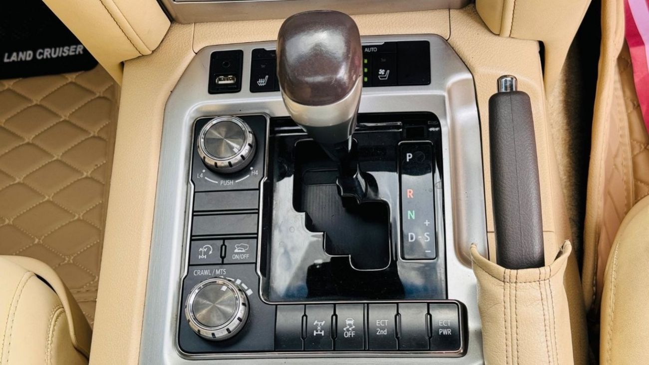 Toyota Land Cruiser SAHARA V8 DIESEL ENGINE | MODIFIED TO LC300 | ELECTRIC HEATED AND MEMORY SEAT | RHD | 2016
