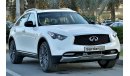 Infiniti QX70 Limited 2019 (For Export | Available in Black)