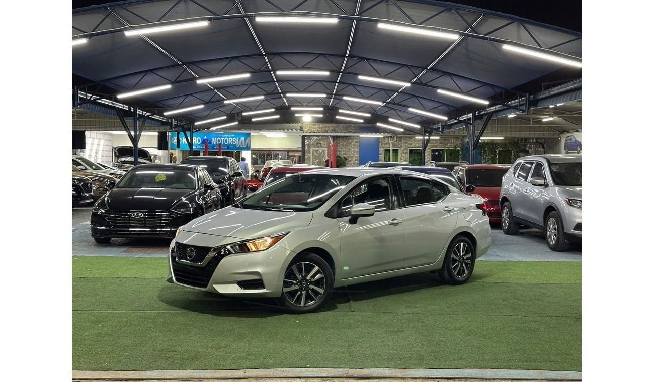نيسان فيرسا Nissan Versa 2021 1.6L good condition rear camera mileage 97000 km