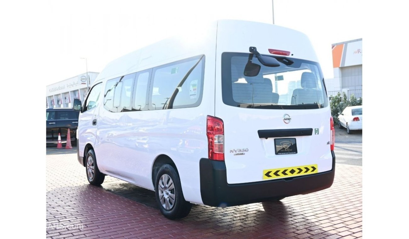 Nissan Urvan 2021 | NISSAN NV-350 URVAN MICROBUS HIGH-ROOF | 4-DOORS 13-SEATER | GCC | VERY WELL-MAINTAINED | SPE