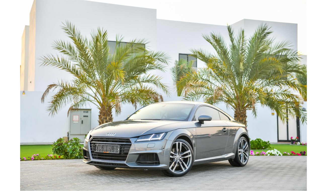 أودي TT S-Line 45 TFSI - Full Agency Service History - AED 1,939 Per Month! - 0% DP